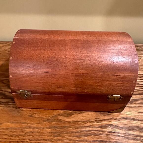 Vintage Other - Vintage Wooden Jewelry Box